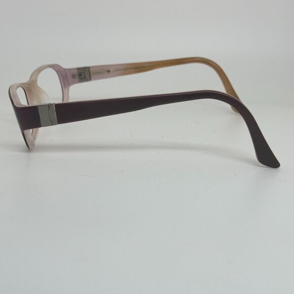 Prodesign Denmark Eyeglasses 7601 c.3932 Dark Purple Rectangular Frame H14260 - Picture 3 of 8